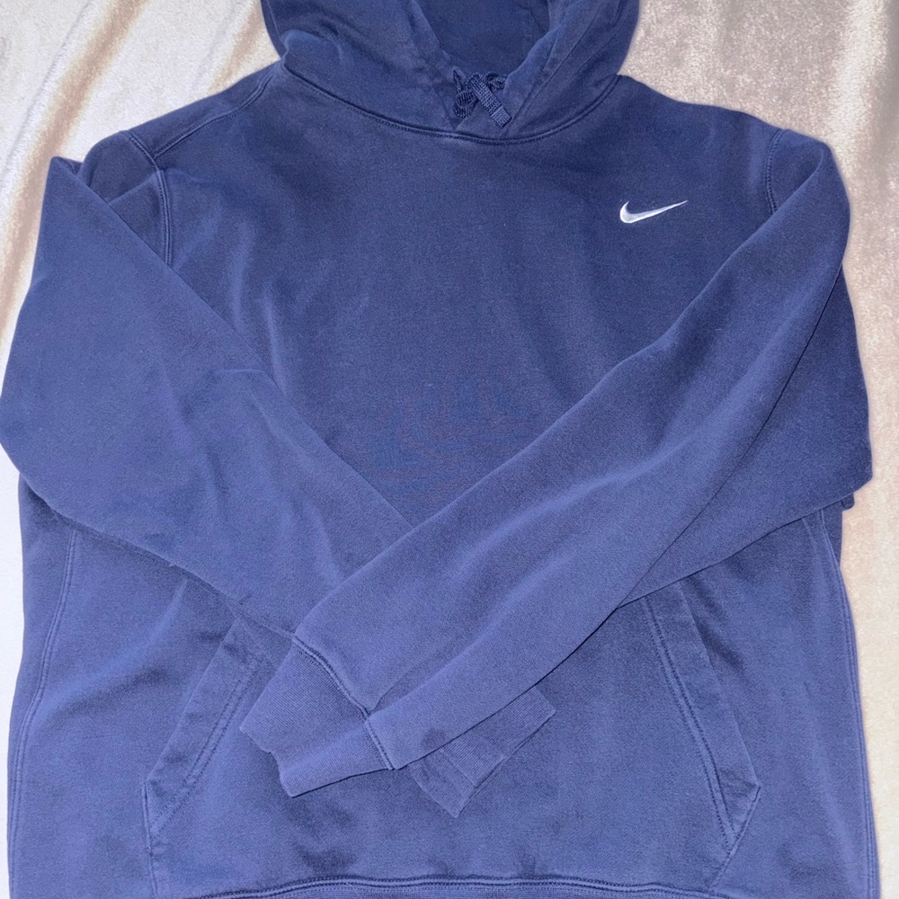 Nike Navy Blue Pullover Hoodie
